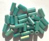 25 10x4mm Turquoise Tube Miracle Beads